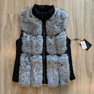 Belle Fare Quiet Luxury Premium Faux Fur Cape Jacket